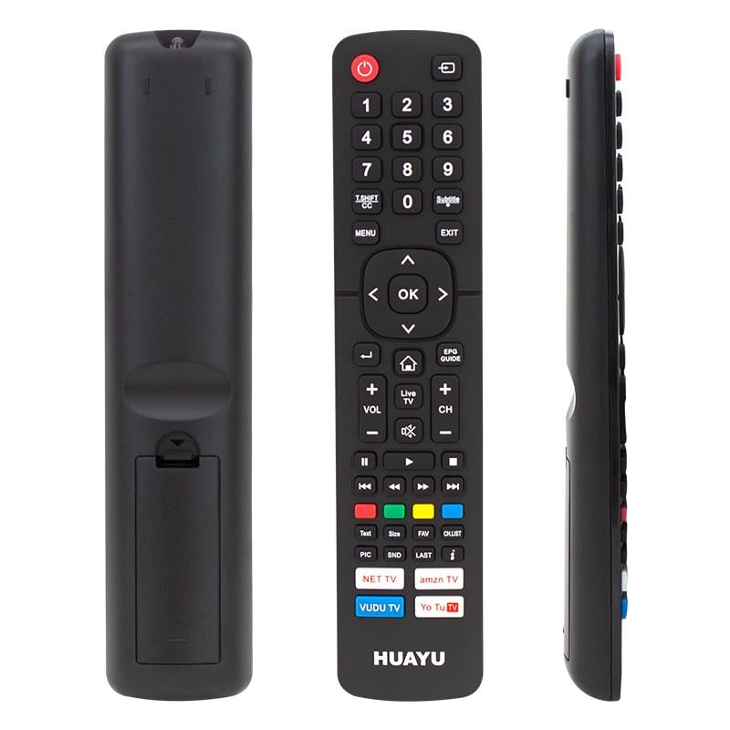 HUAYU URC1530 HISENSE NETFLIX-YOUTUBE-AMAZON TUŞLU LCD-LED TV UNIVERSAL KUMANDA AMBALAJLI (5110)