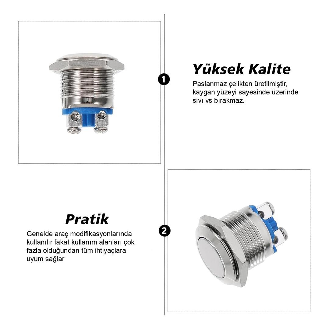 IC-182 D98 BUTON METAL DÜZ 19MM PBS28B-2 (5110)