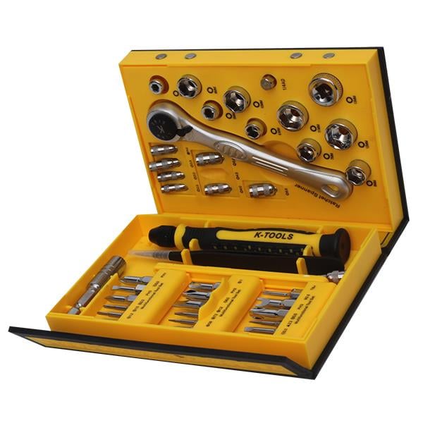 K-1678 41 PARÇA MEKANİK VE ELEKTRONİK TAMİRCİ TORNAVİDA TAKIMI (5110)