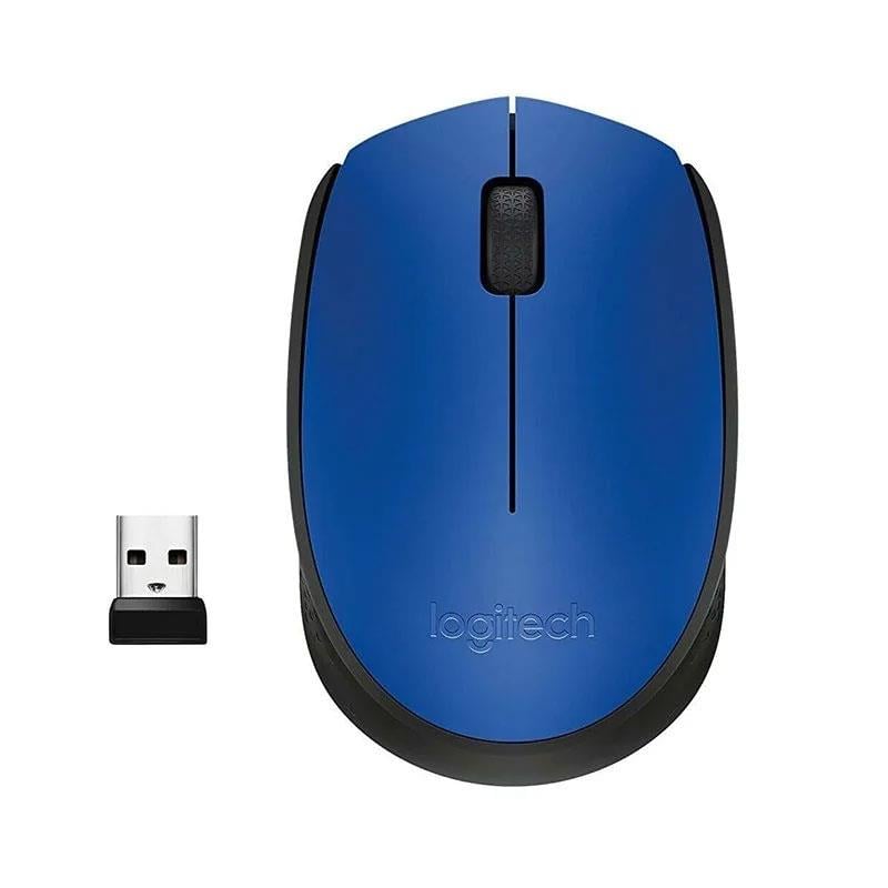 LOGITECH M171 USB KABLOSUZ MAVİ MOUSE (5110)