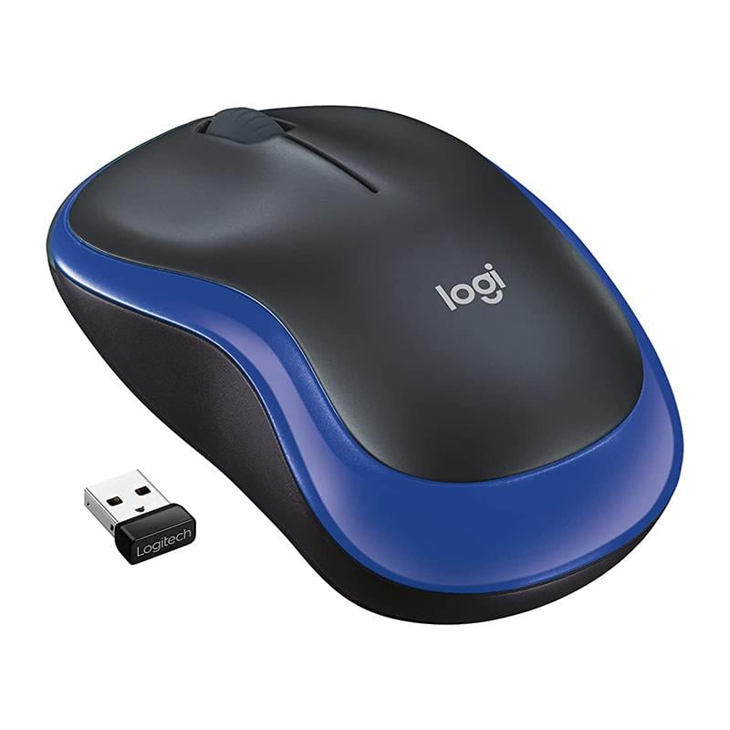 LOGITECH M185 MAVİ KABLOSUZ MOUSE (5110)