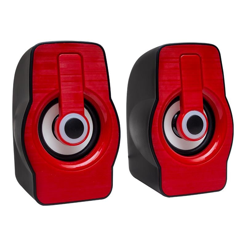 MAGICVOICE MV-4941 2.0 MULTIMEDIA RGB IŞIKLI 3 WATT * 2 USB HOPARLÖR SİYAH/MAVİ-SİYAH/KIRMIZI (5110)