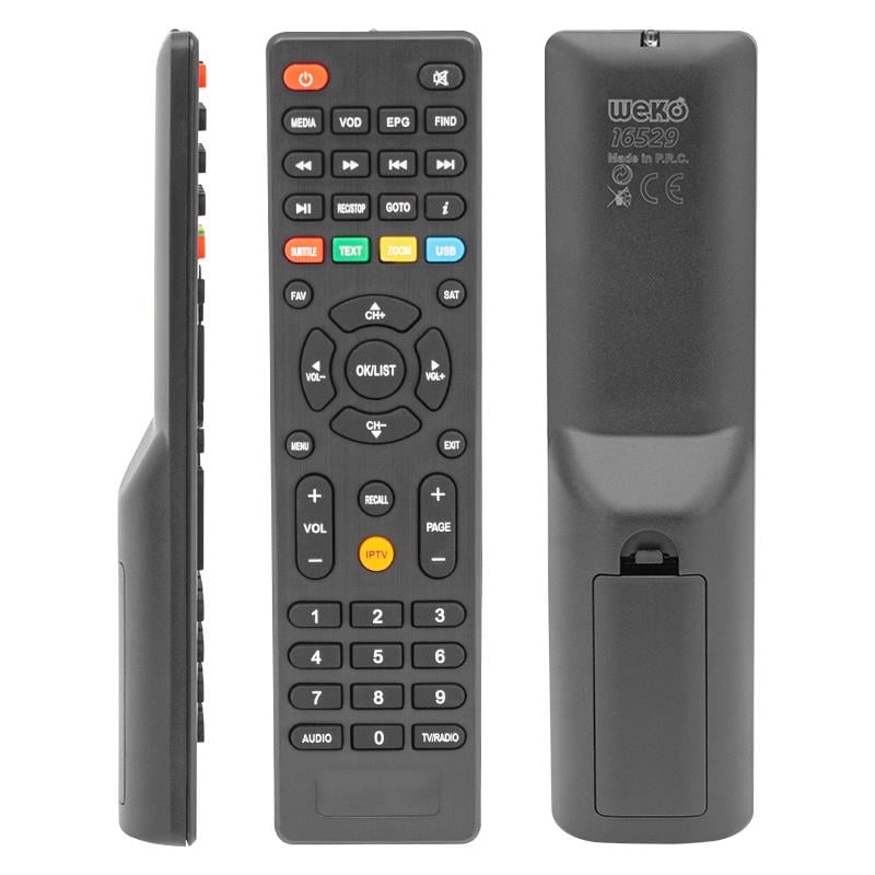 NEXT IP TV * SUPERMAX VİPBOX 7S HD UYDU KUMANDASI (5110)