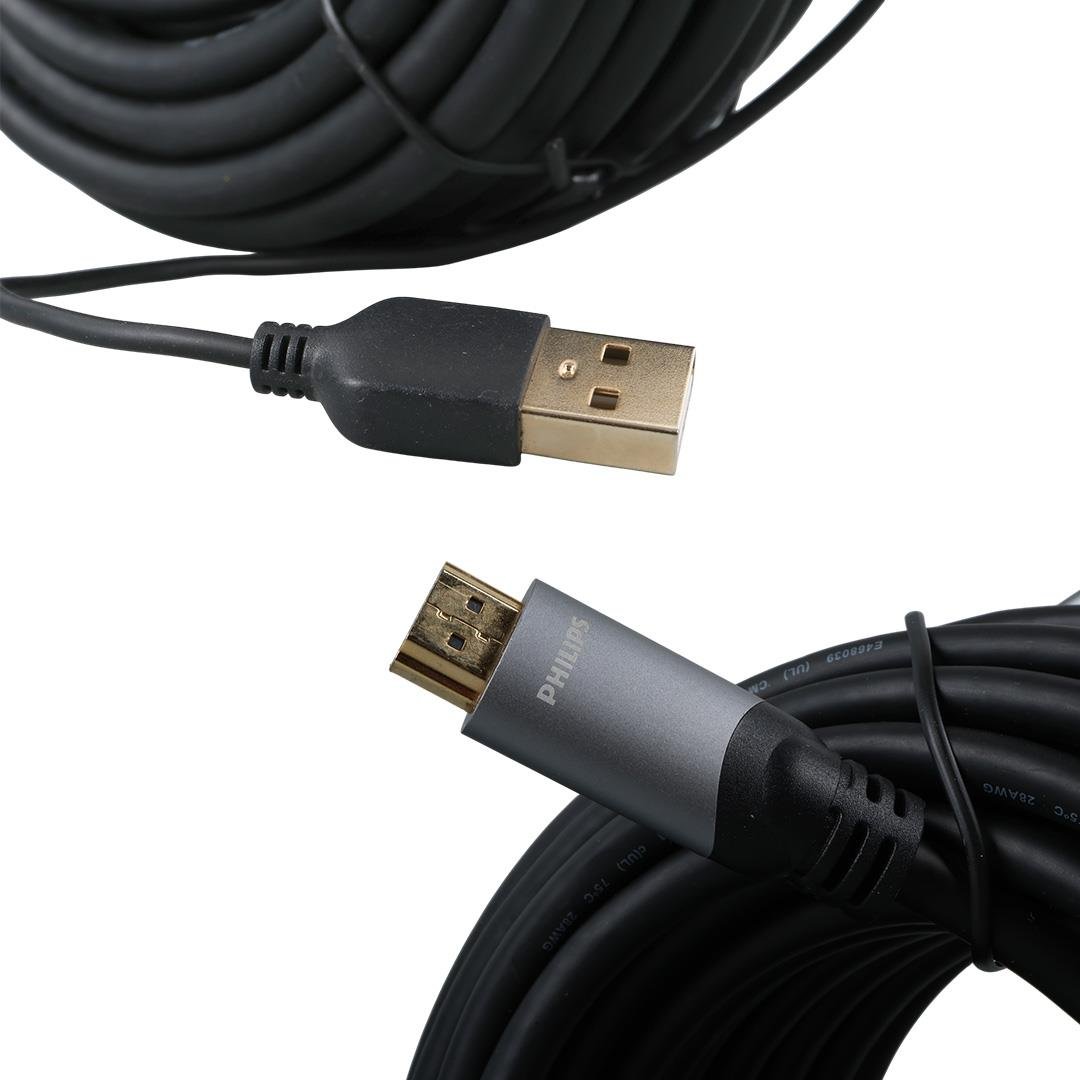 PHILIPS SWL6122B/93 15 METRE 4K 60 HZ USB GÜÇ KABLOLU HDMI KABLO (5110)