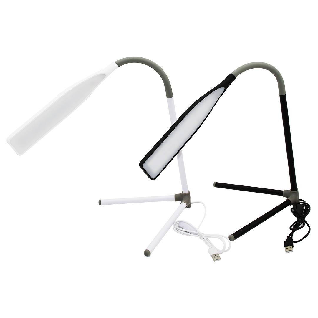 PORTATİF AYAKLI 23LED USB GİRİŞLİ MASA LAMBASI OYNAR BAŞLI (5110)