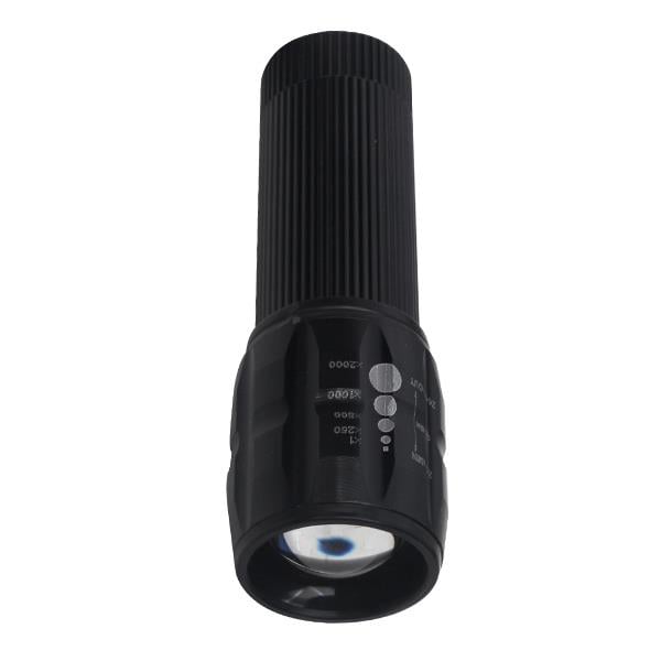 POWER LEDLİ PİLLİ ZOOMLU+FLASH ÖZELLİKLİ EL FENERİ (5110)