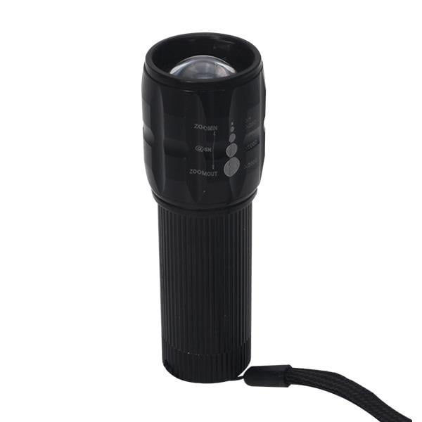 POWER LEDLİ PİLLİ ZOOMLU+FLASH ÖZELLİKLİ EL FENERİ (5110)