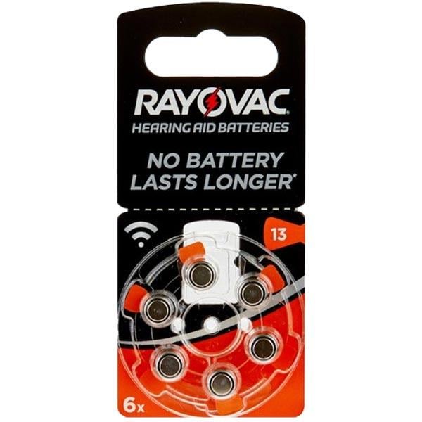 RAYOVAC 13 NO KULAKLIK PİLİ 6Lİ PAKET FİYAT (5110)