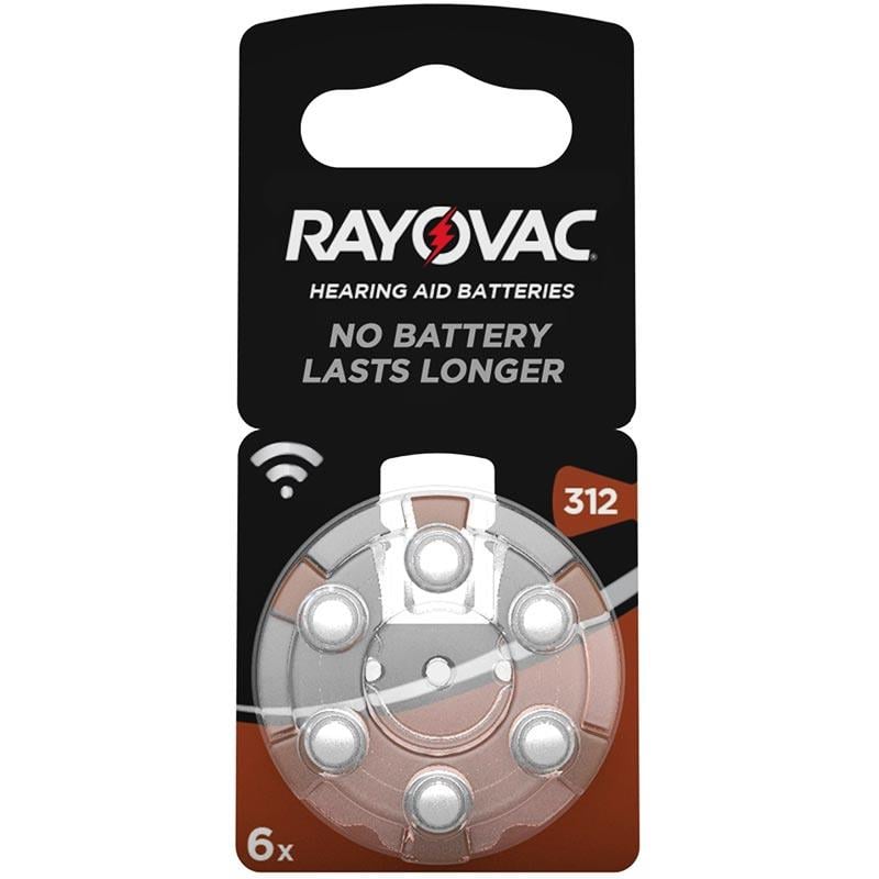RAYOVAC 312 NO KULAKLIK PİLİ 6Lİ PAKET FİYAT (5110)