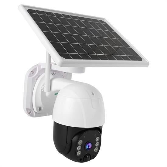 Solar Panelli Su Geçirmez Gece Görüş Destekli Wifi Bağlantılı Güvenlik Kamerası (5110)