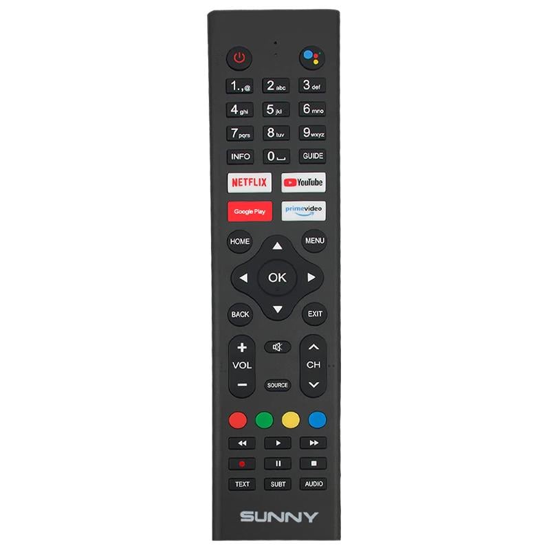 SUNNY SN43LEDH6886 NETFLIX-GOOGLE PLAY-YOUTUBE-PRIME VIDEO TUŞLU SES KOMUTLU LCD-LED TV KUMANDA (5110)