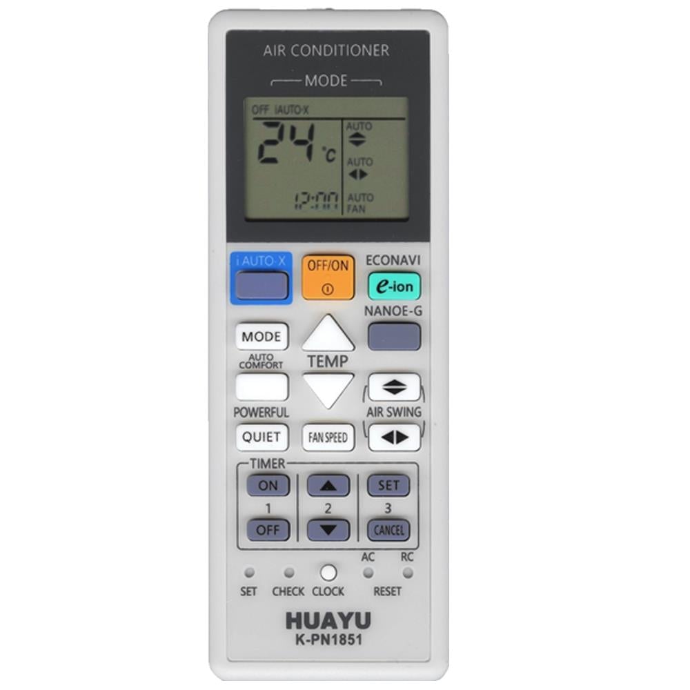 UNIVERSAL PANASONIC KLİMA KUMANDASI K-PN1851 (5110)