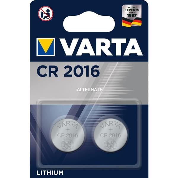 VARTA CR2016 LİTYUM PİL 2Lİ PAKET FİYAT (5110)