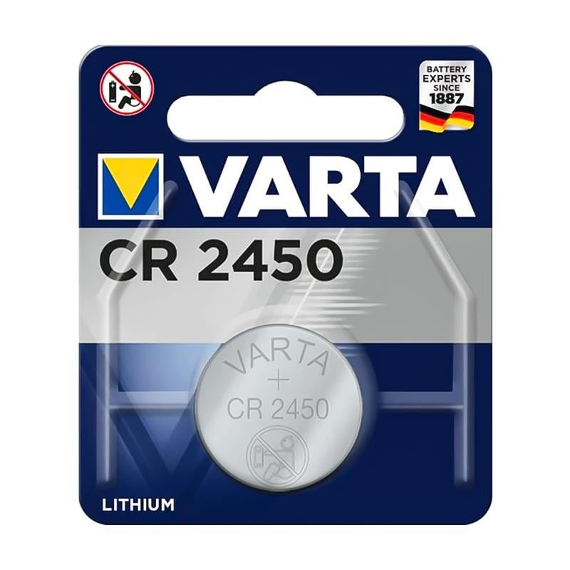 VARTA CR2450 3 VOLT LİTYUM PİL TEKLİ (5110)
