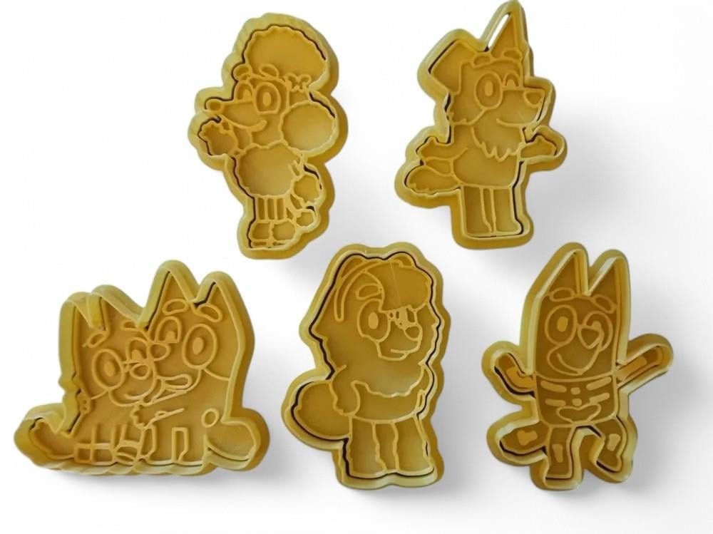 Bluey Cookie Cutter Set 2