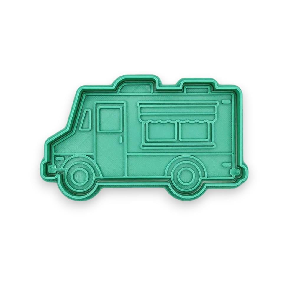 Car - Ice cream van cookie cutter
