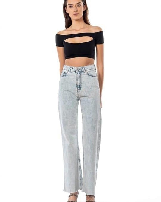 ZR ORJ AÇIK GRİ PLAZZO JEAN