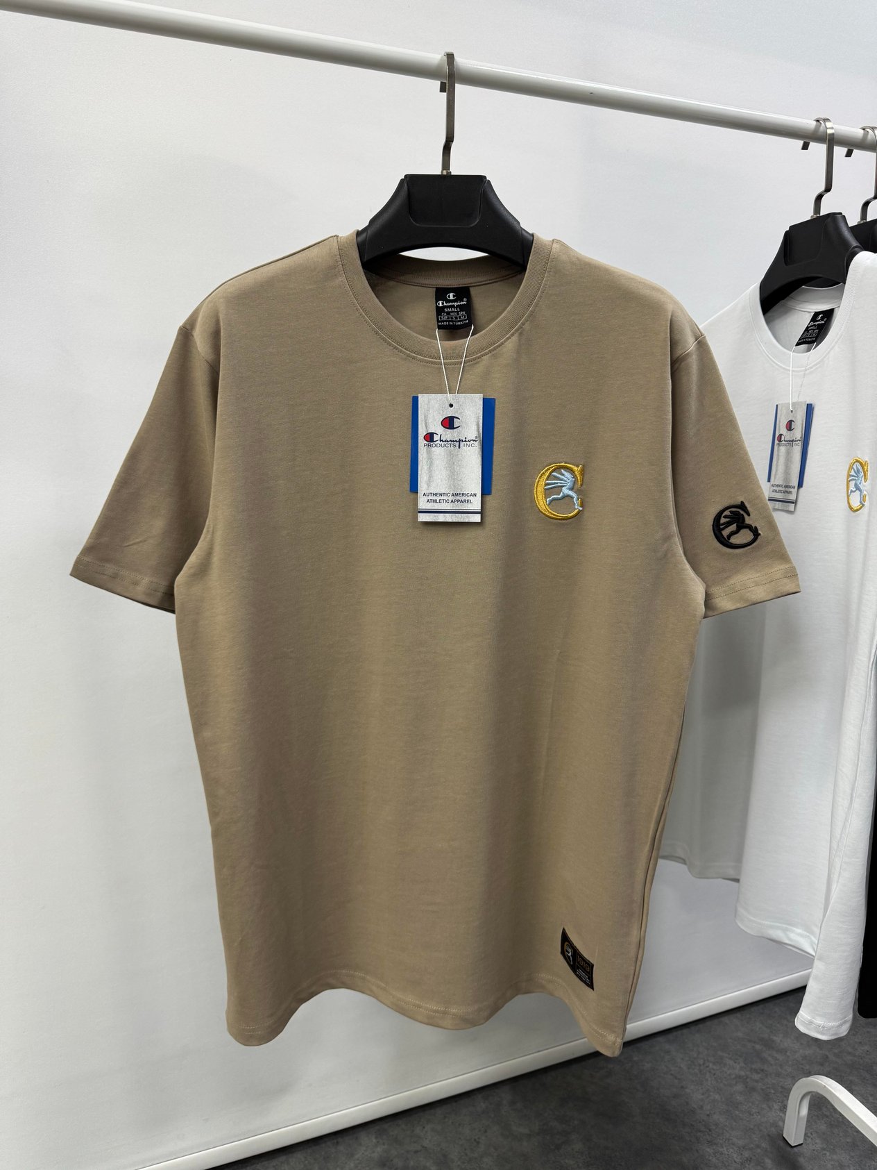 Archive Crewneck T-Shirt | Bej