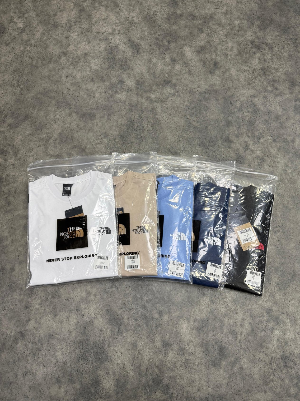Back Printed T-Shirt | Lacivert