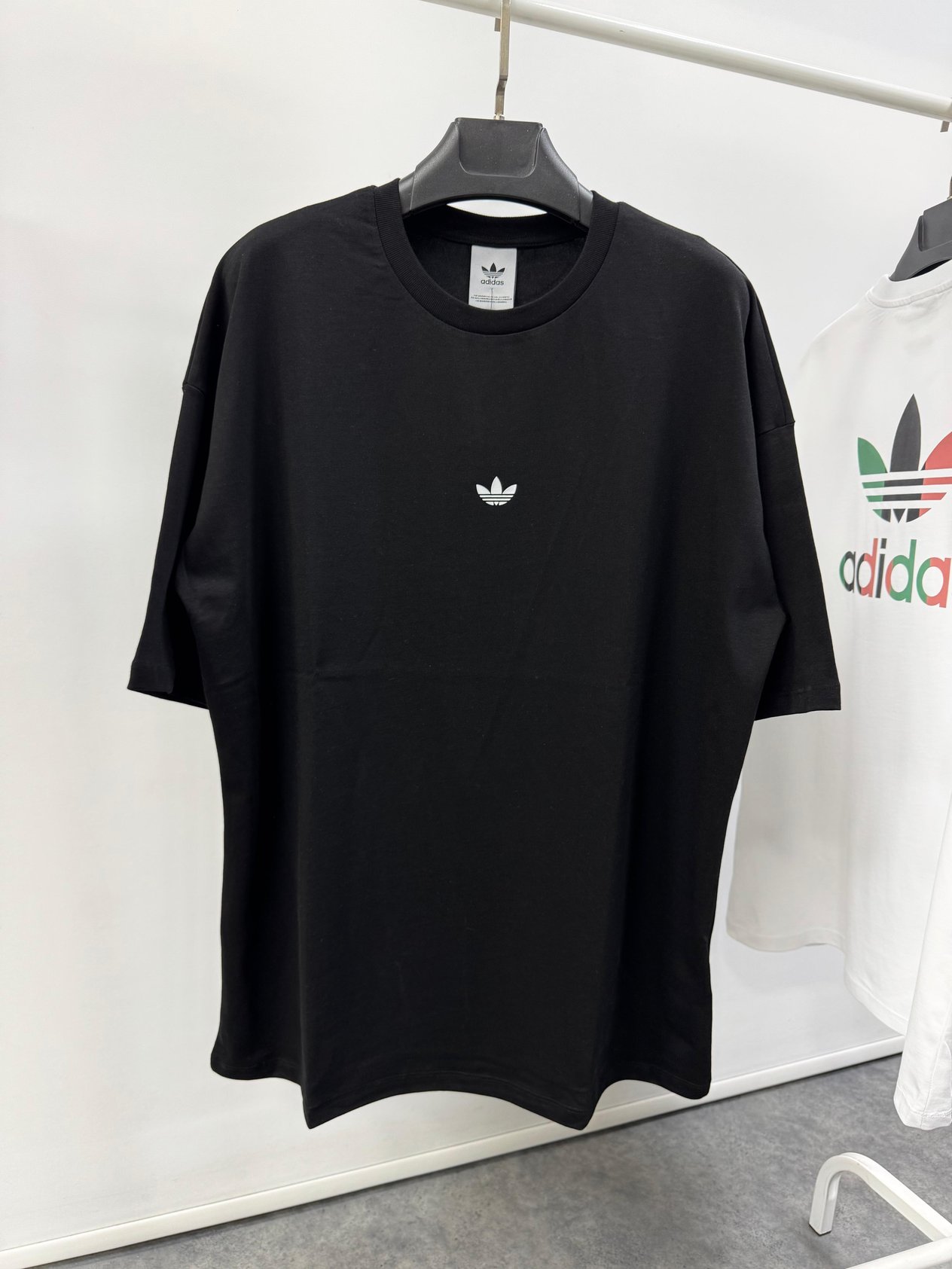 Back Printed T-Shirt | Siyah