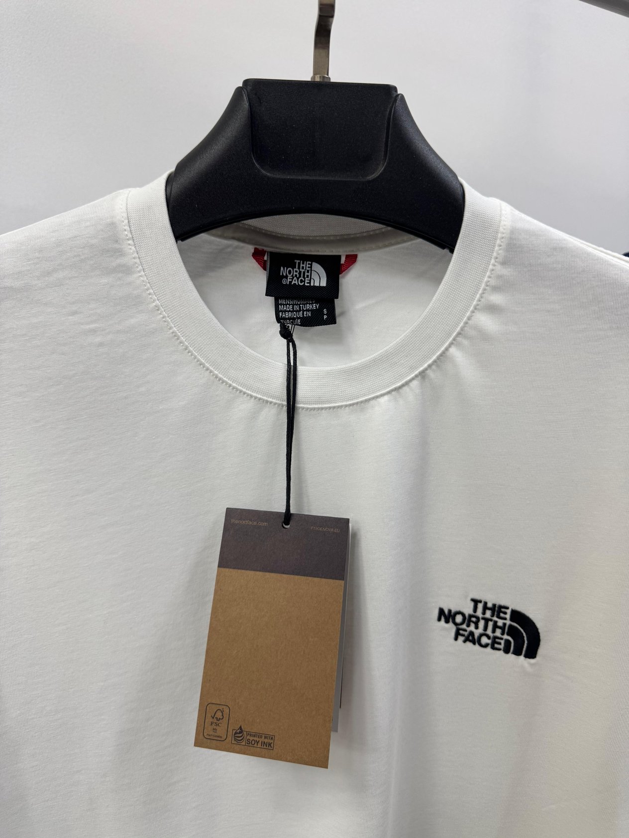 Basic Nakış Logo T-Shirt | Kırık Beyaz