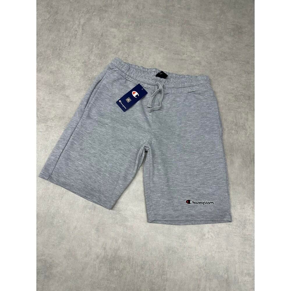 [CHMPN-BŞ02] Mini Logo Şort | Gri