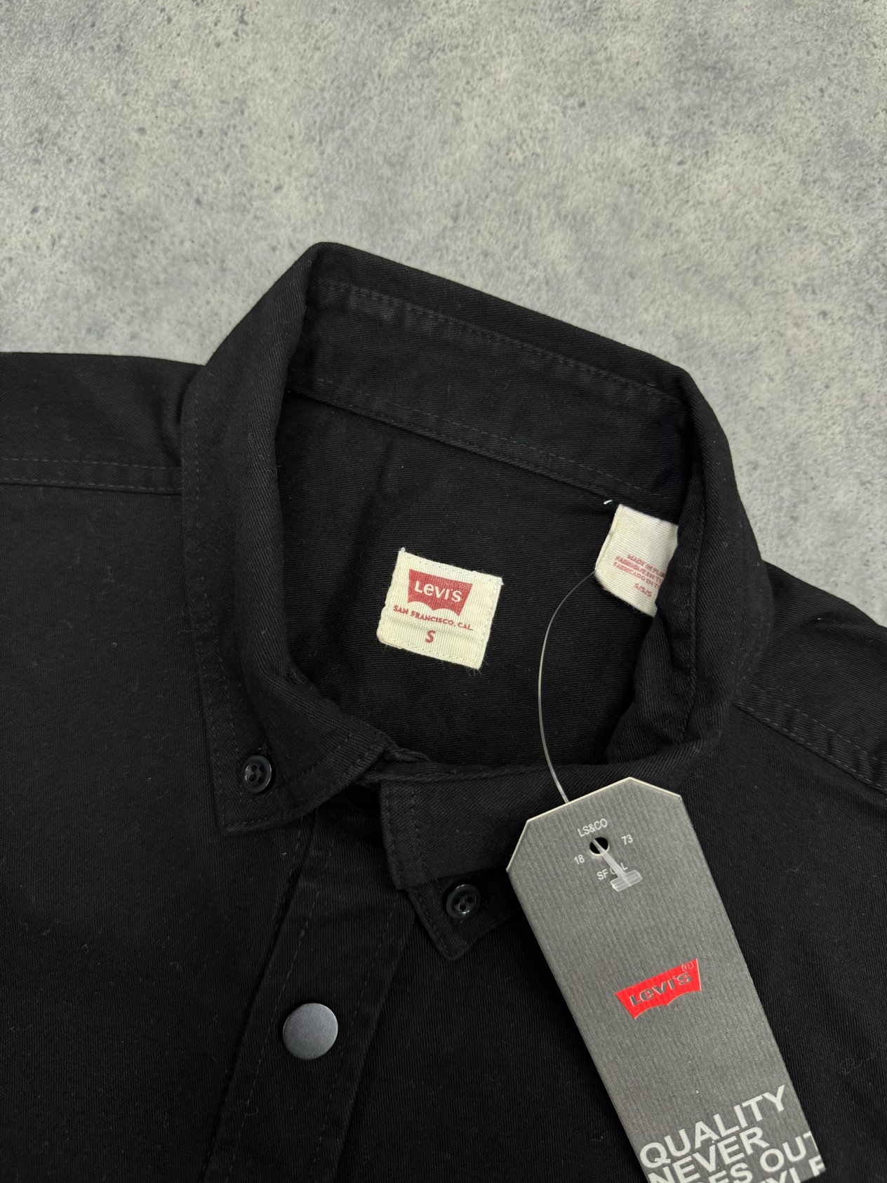Gabardin Basic Gömlek | Siyah