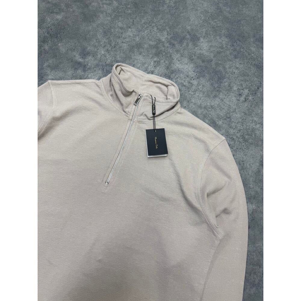 [MD-HZS03] Basic Half Zip Sweatshirt | Bej