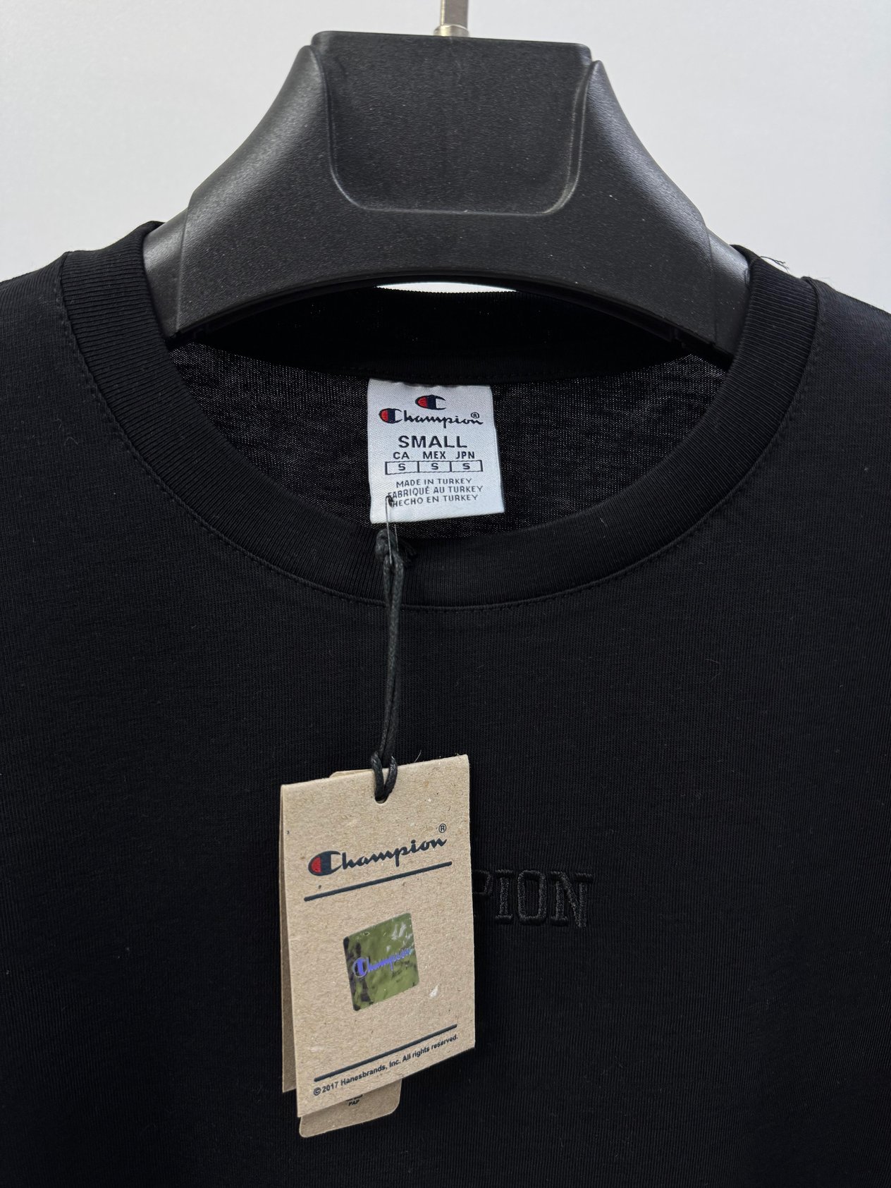 Mid Nakış Logo Camp T-Shirt | Siyah
