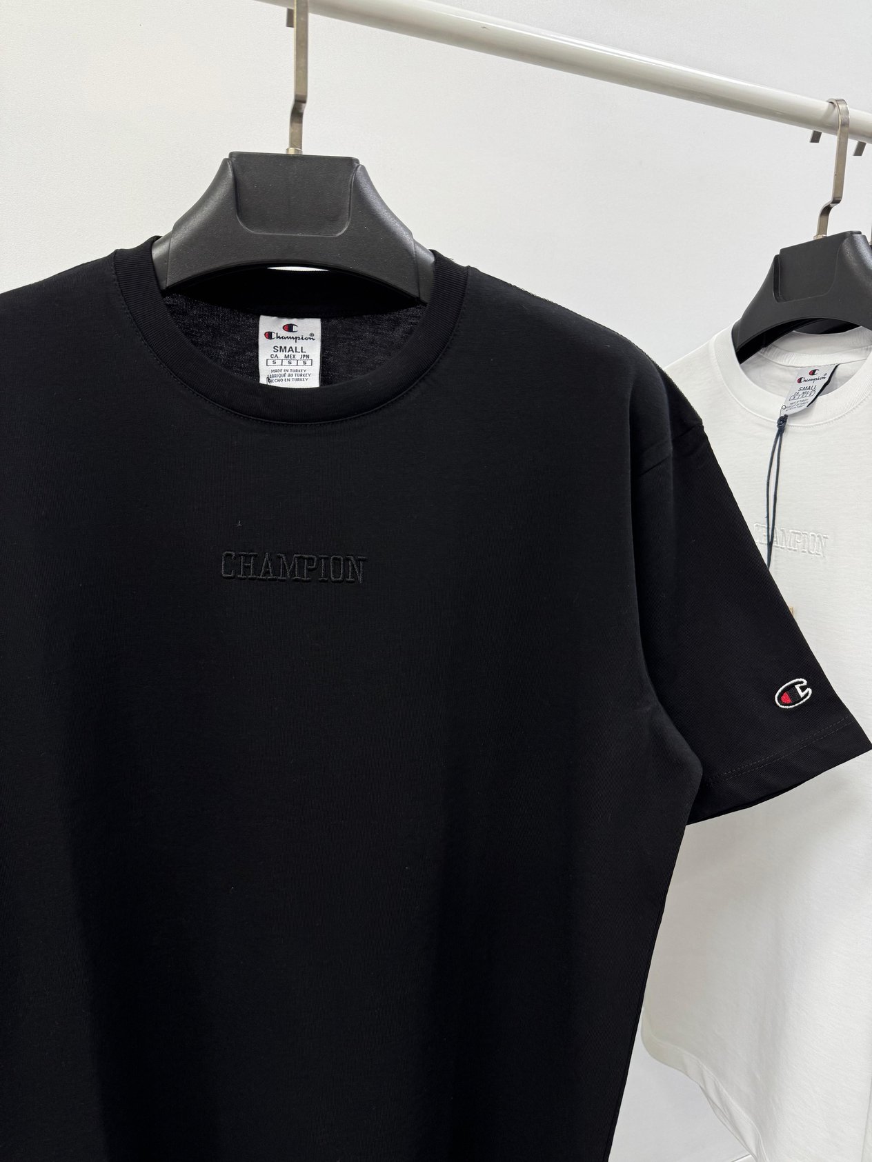 Mid Nakış Logo Camp T-Shirt | Siyah