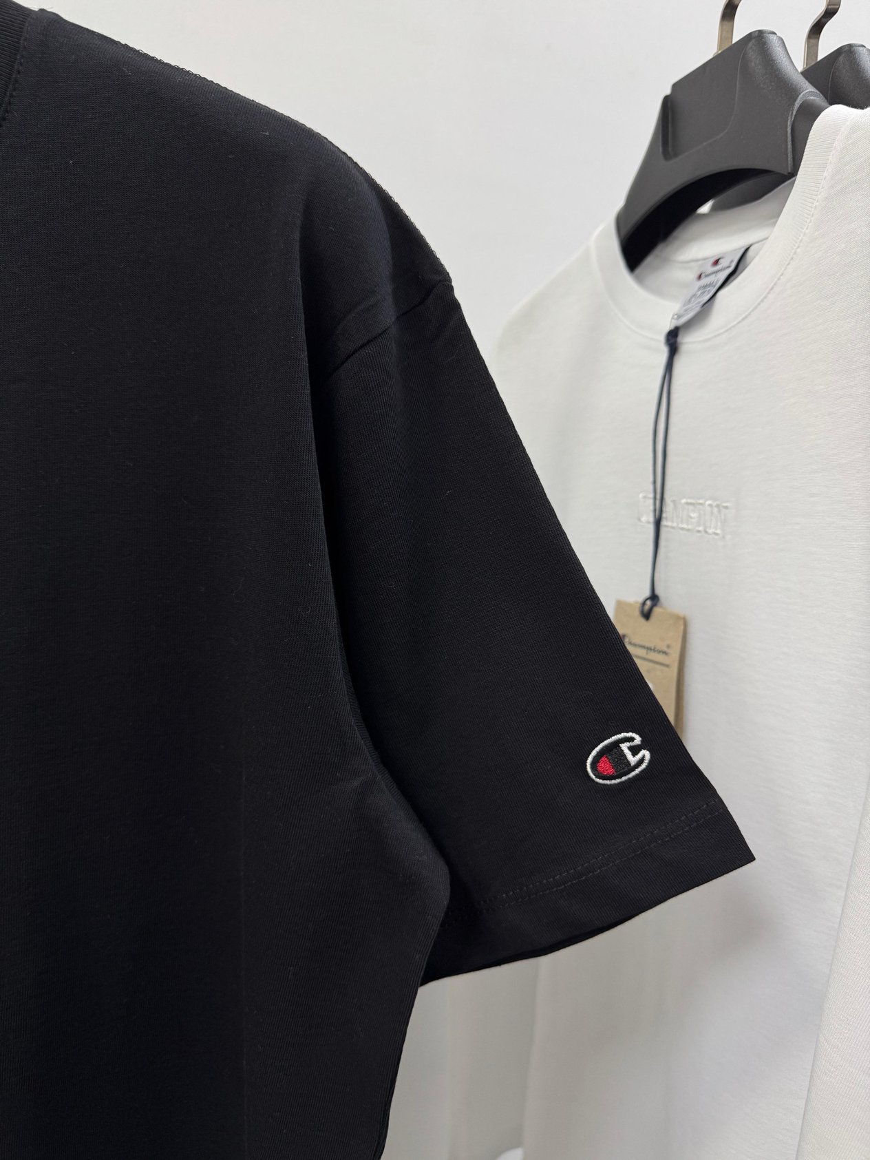 Mid Nakış Logo Camp T-Shirt | Siyah