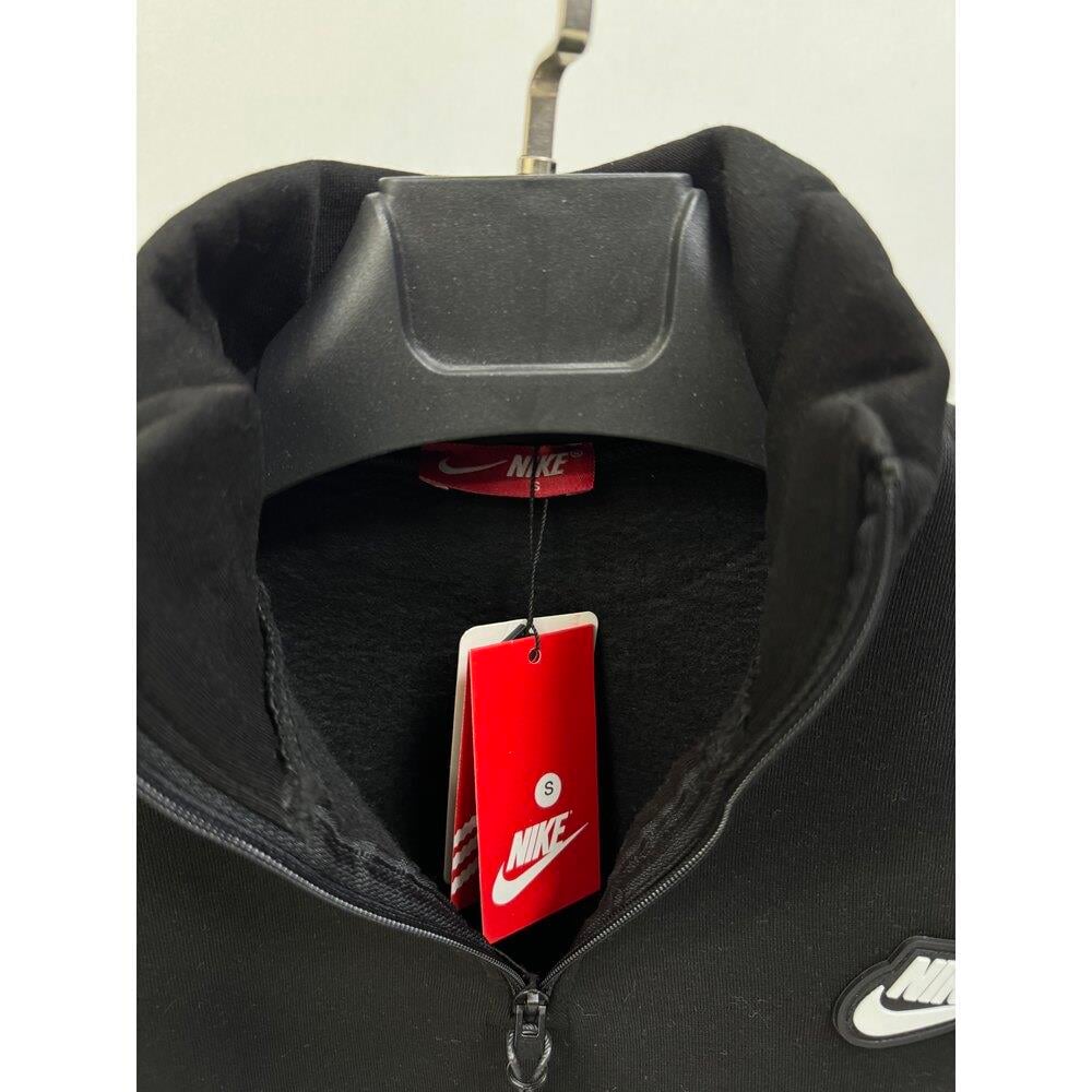 [NK-HZ06] Half Zip Sweatshirt | Siyah