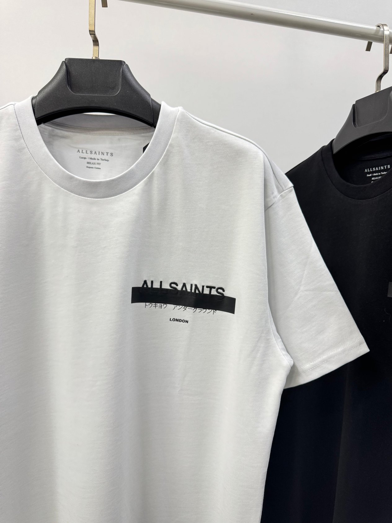 Redact Logo T-Shirt | Beyaz