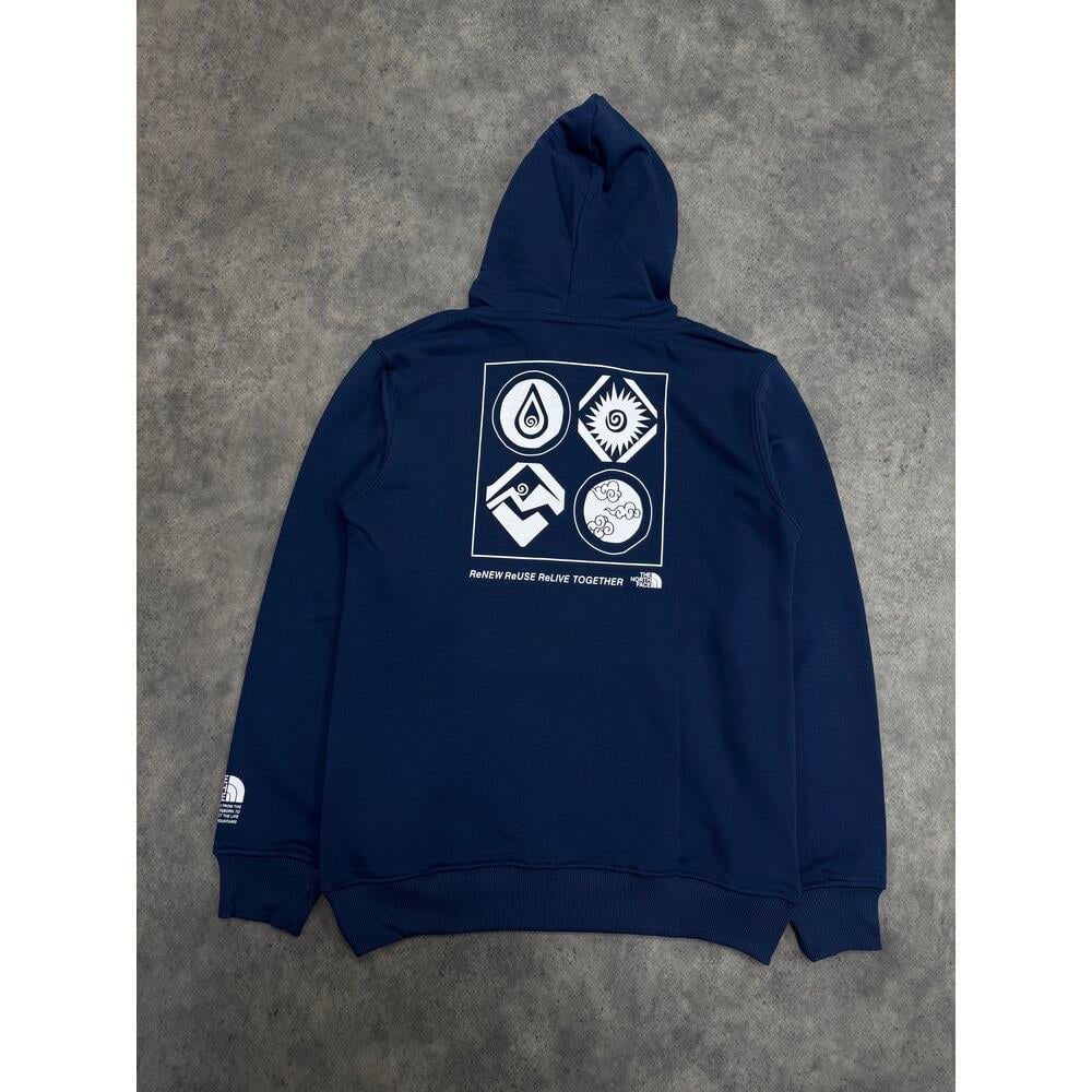 [TNF-BPH03] Himalayan Bottle Hoodie | Koyu Mavi
