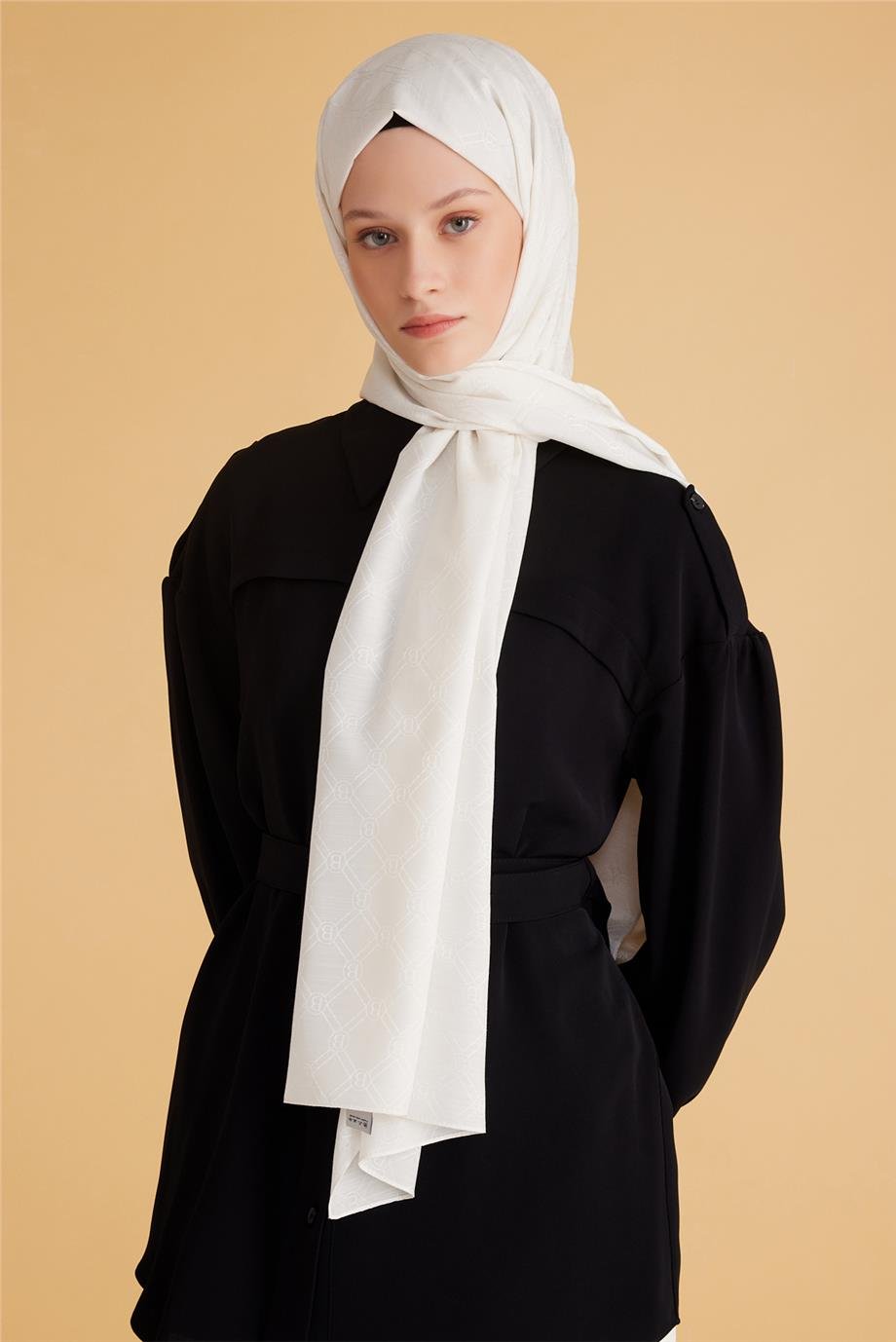 BELLİ FRESH MONOGRAM ŞAL 2 - 72