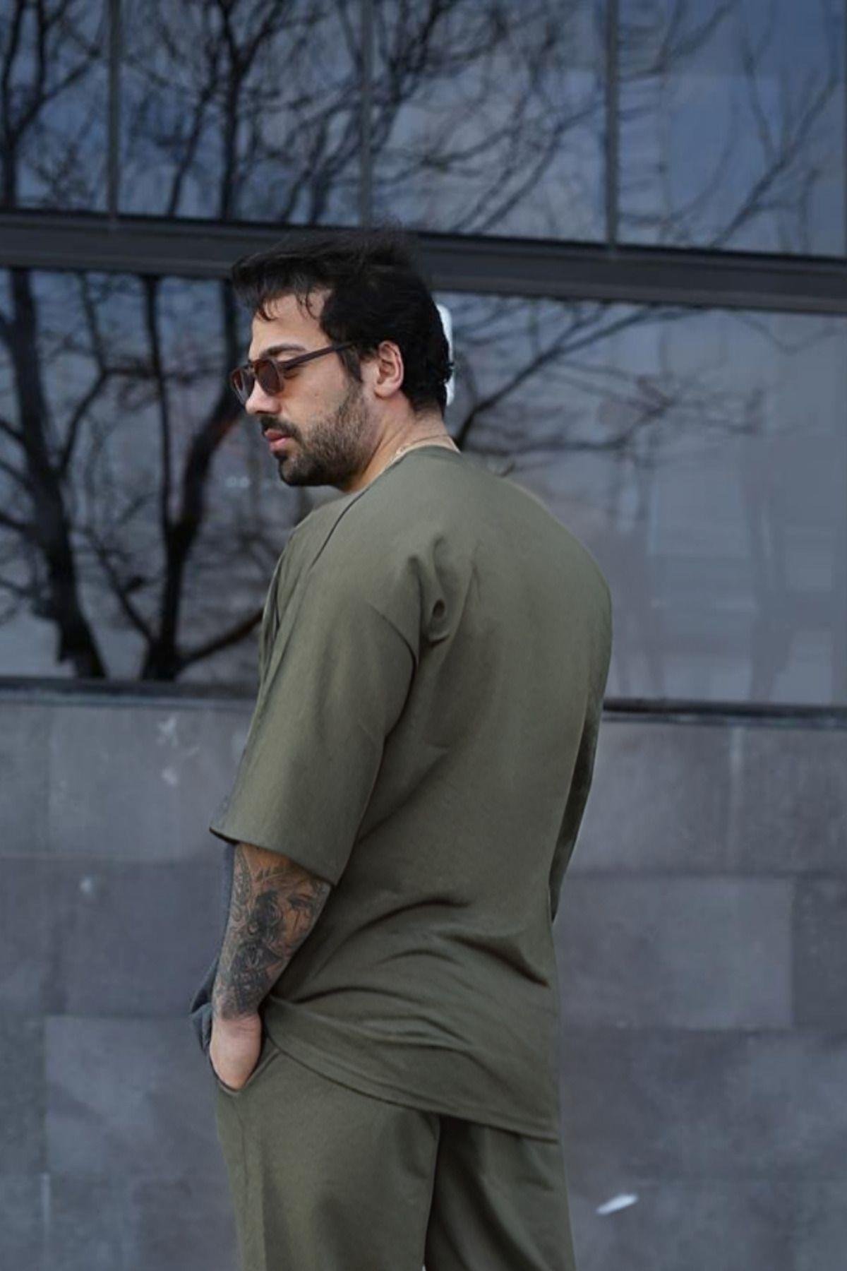 Haki Unisex Oversize T-shirt