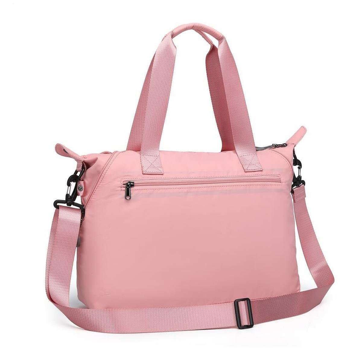 Smart Bags Ekstra Hafif Kumaş Günlük Kadın Omuz Çantası BC 3139 - Pudra