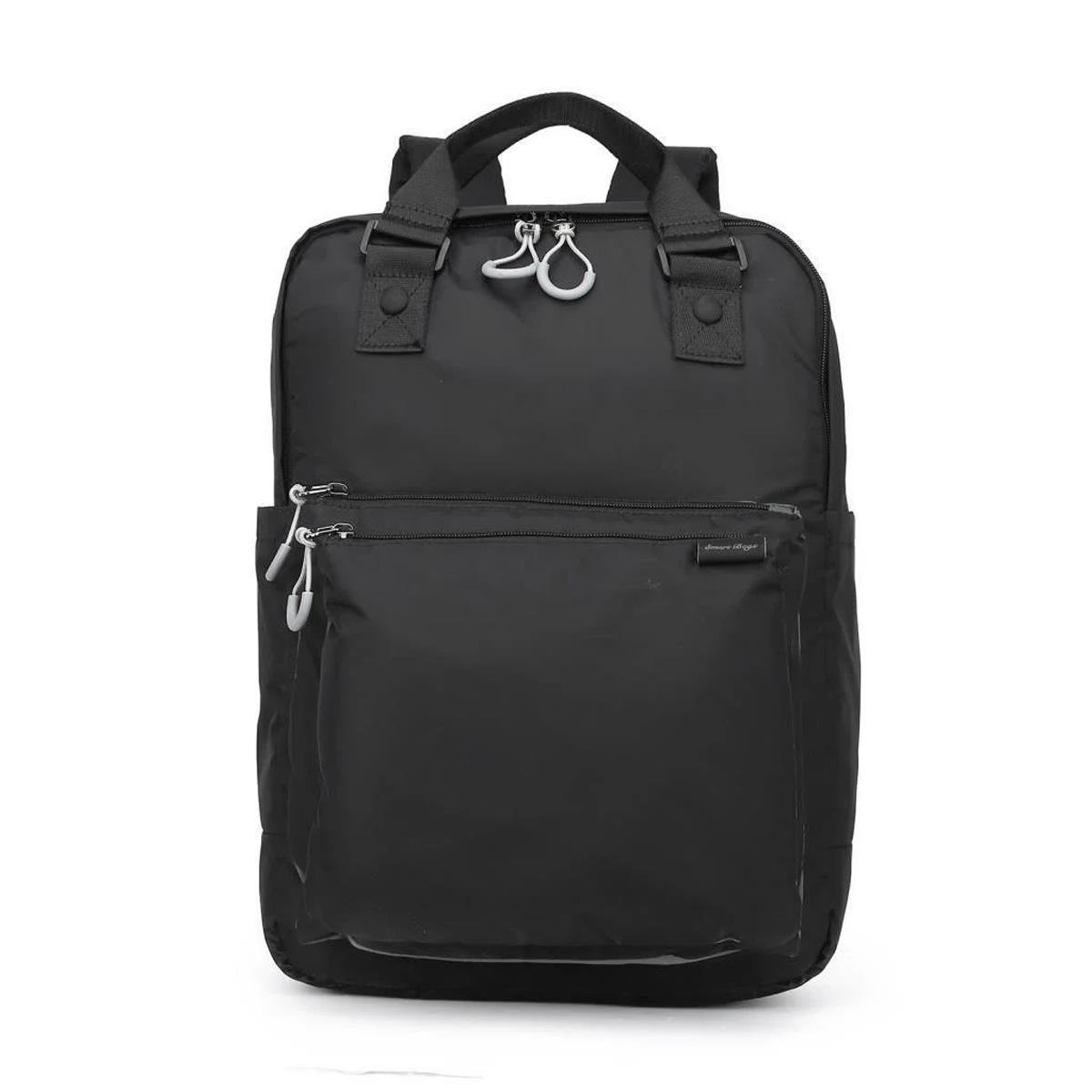 Smart Bags Ekstra Hafif Kumaş Unisex Sırt Çantası K21-3203 - Siyah
