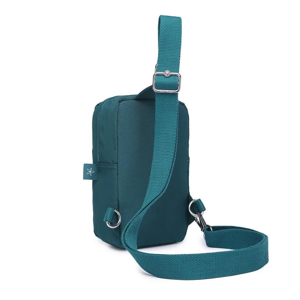 Smart Bags Krinkıl Kumaş Bodybag Uniseks Postacı Çantası BC KL 3105 - Koyu Yeşil
