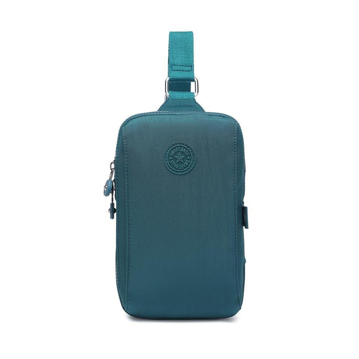 Smart Bags Krinkıl Kumaş Bodybag Uniseks Postacı Çantası BC KL 3105 - Koyu Yeşil