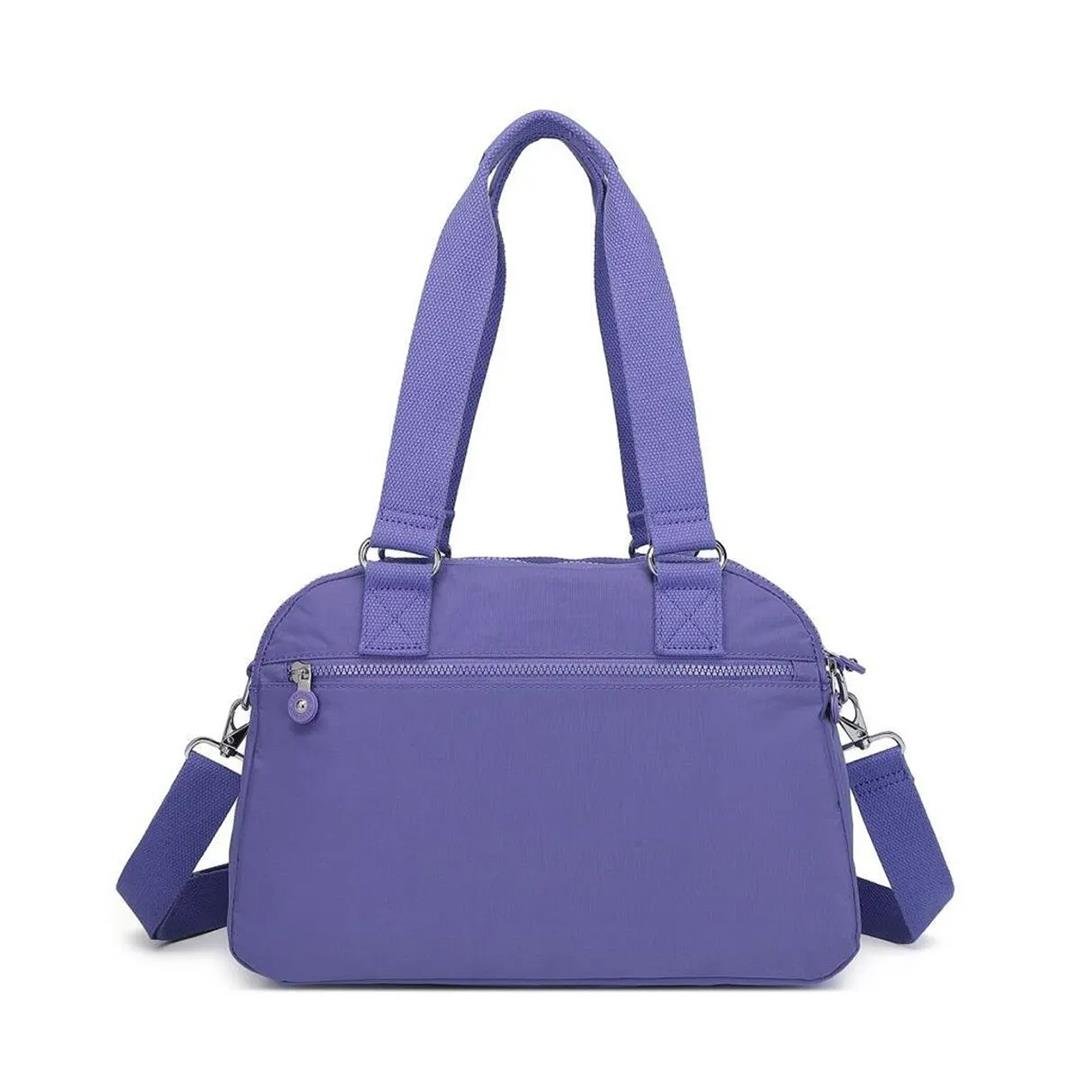 Smart Bags Krinkıl Kumaş Kadın Çantası BC 1122 - Mor