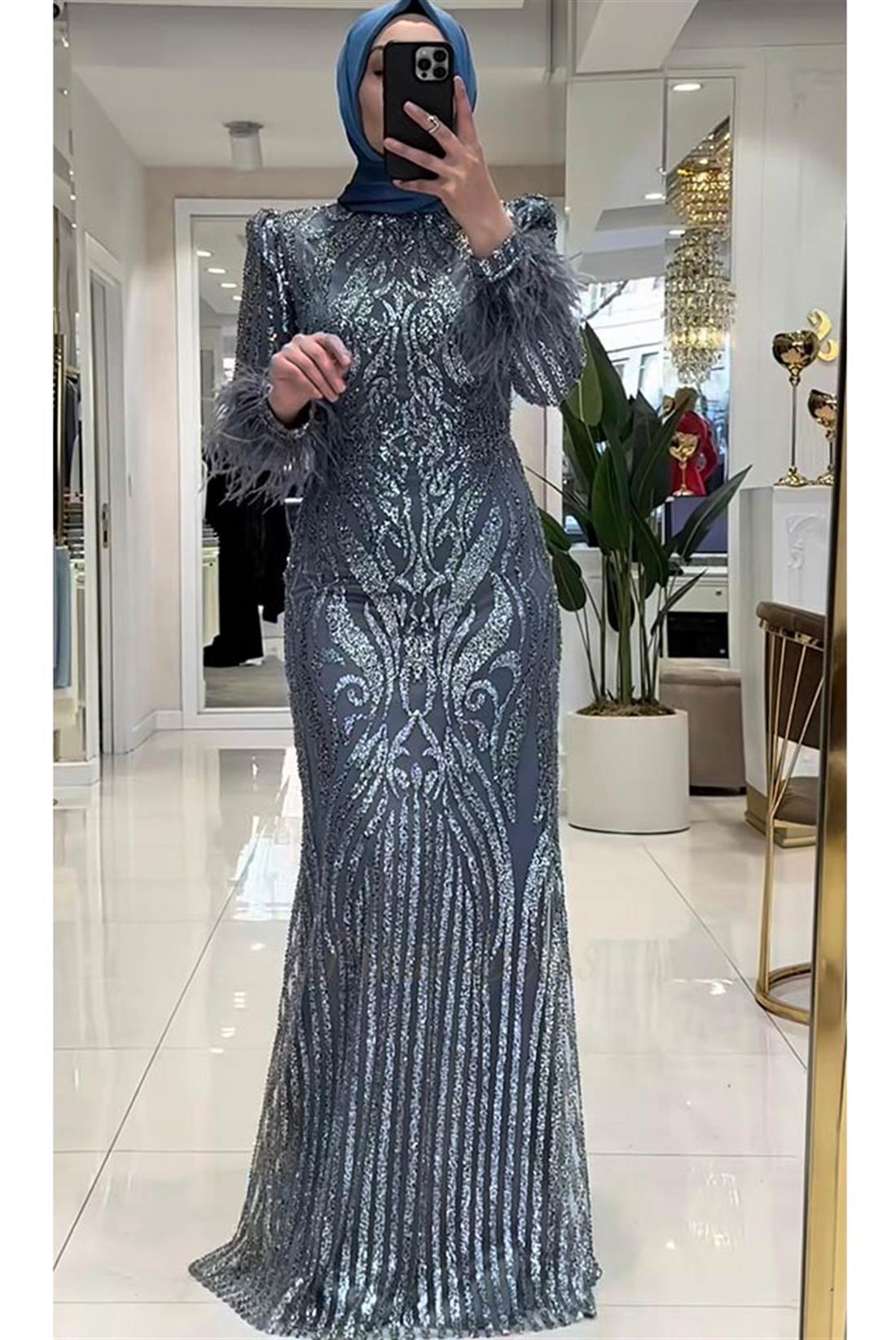 Pınar Şems Bengi Abiye İndigo