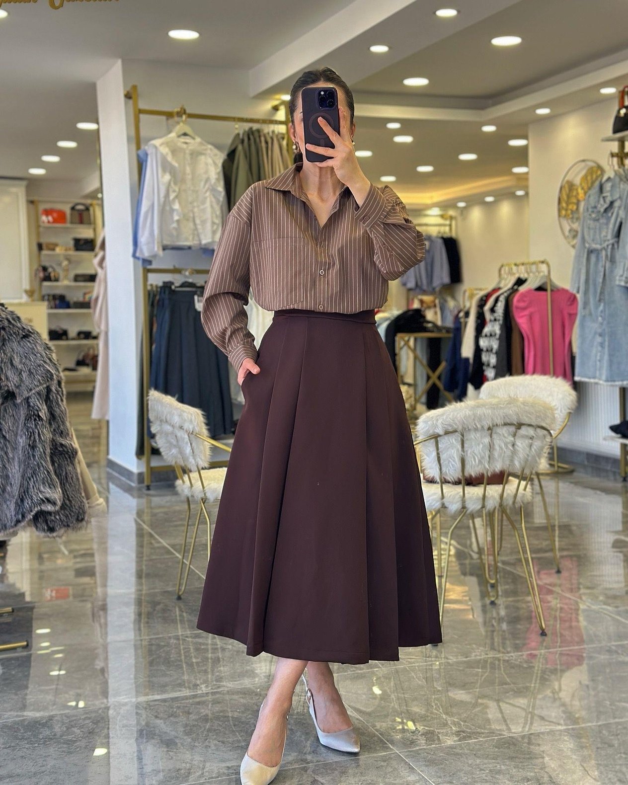 ETEKModa MTETK01Çan Model Etek