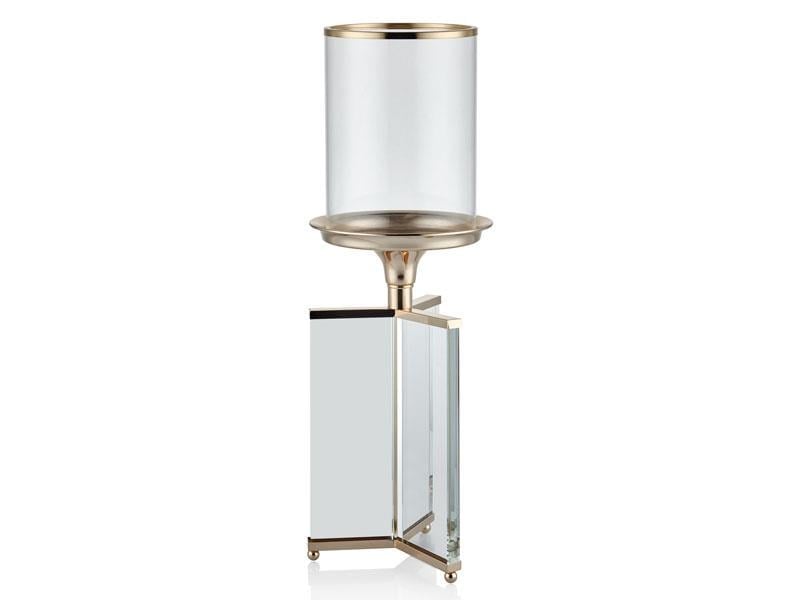 ACRYLIC BASE BUYUK MUMLUK GOLD 22X22X63 CM