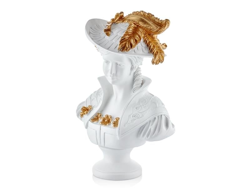 CAMILA KADIN BUST BEYAZ 46X30.5X61 CM