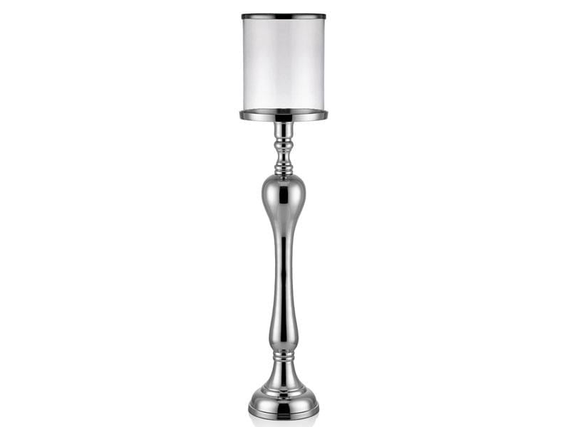 ELEGANT MUMLUK GUMUS RENK BUYUK 21x74x100 CM