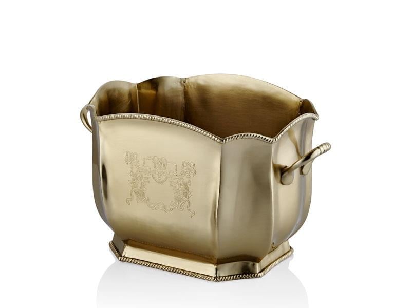 ENGRAVE KULPLU GOLD ICECEK SOGUTUCU 26X16X17 CM
