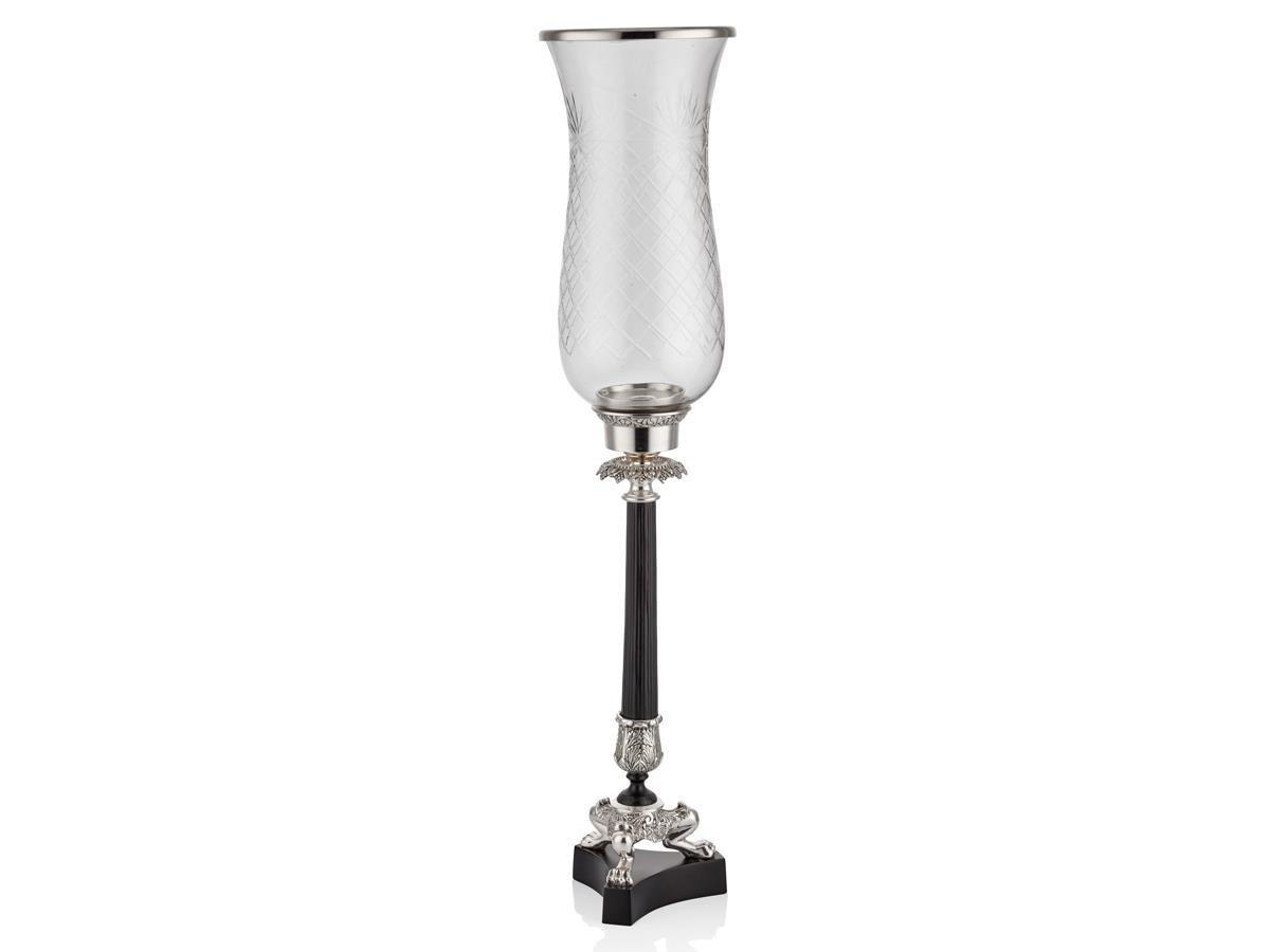 LOUVRE MUMLUK SILVER BUYUK BOY 15x15x70 (2)