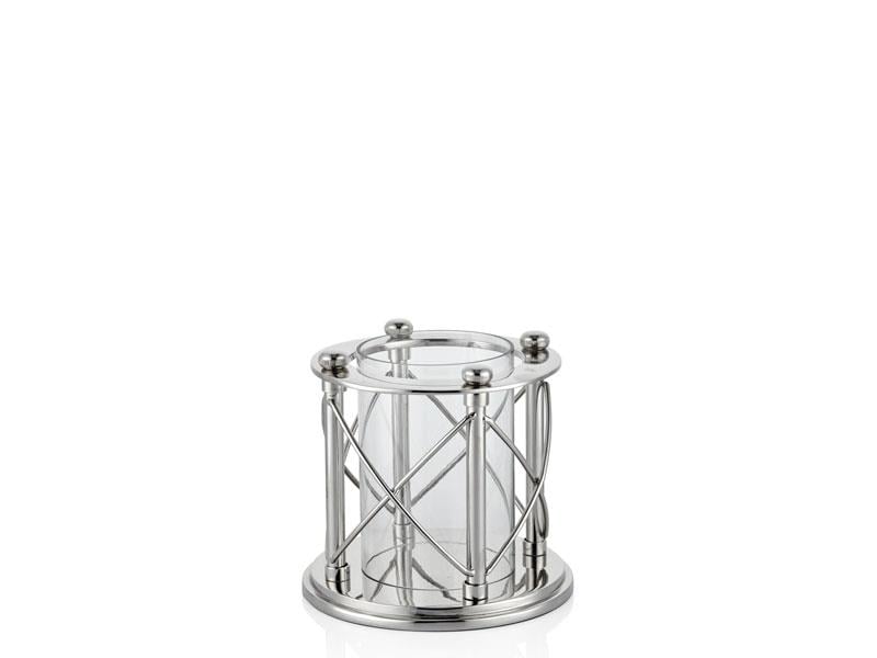 RHOMBUS NICKEL SMALL HURRICANE 17,5X17 CM