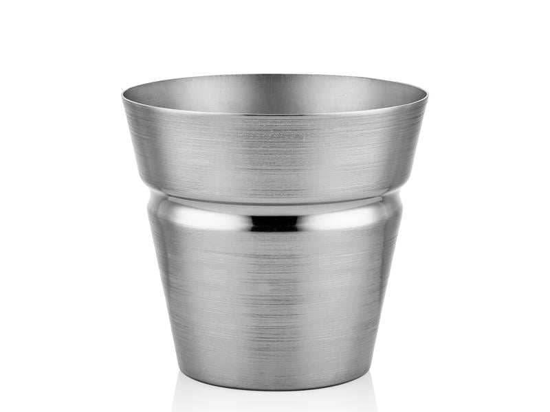 SHEET BUCKET GUMUS BUYUK SAKSI 28X28X25 CM
